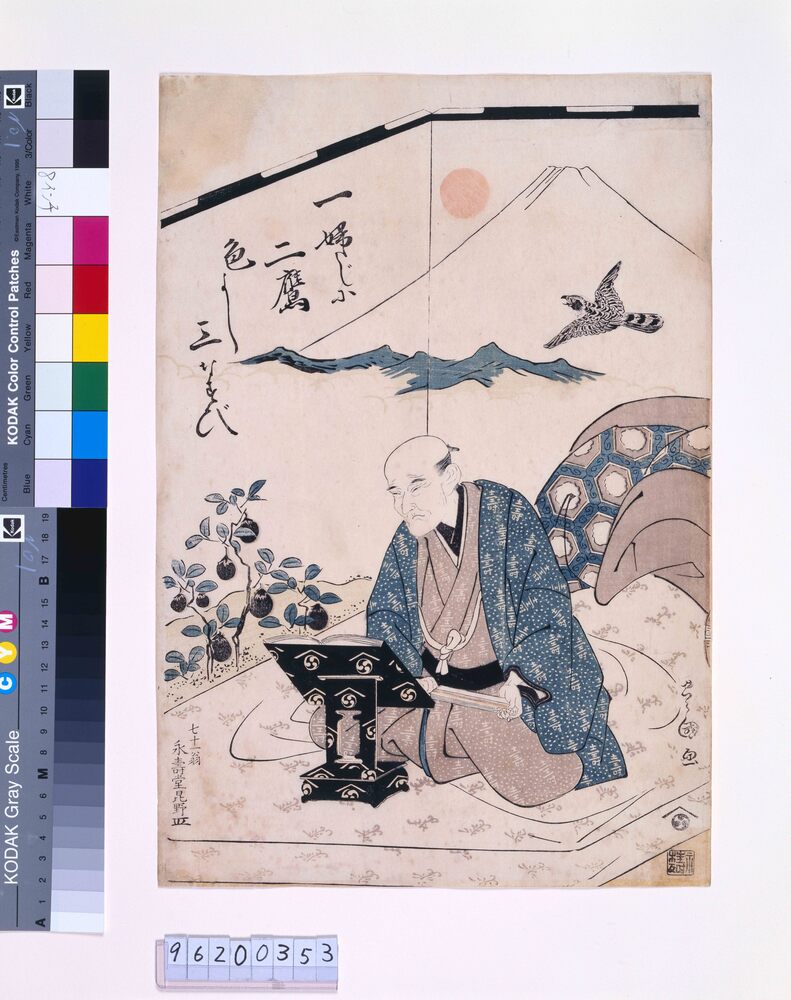 作品画像：永寿堂日比野像(西村屋与八像)