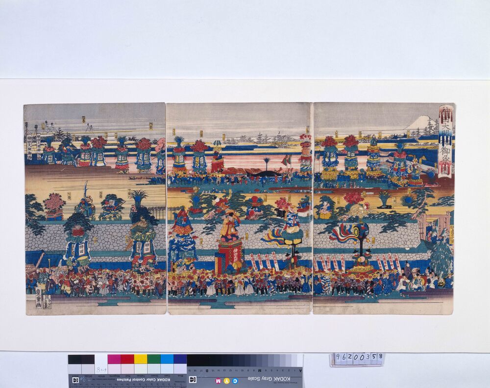 作品画像：神田大明神御祭図