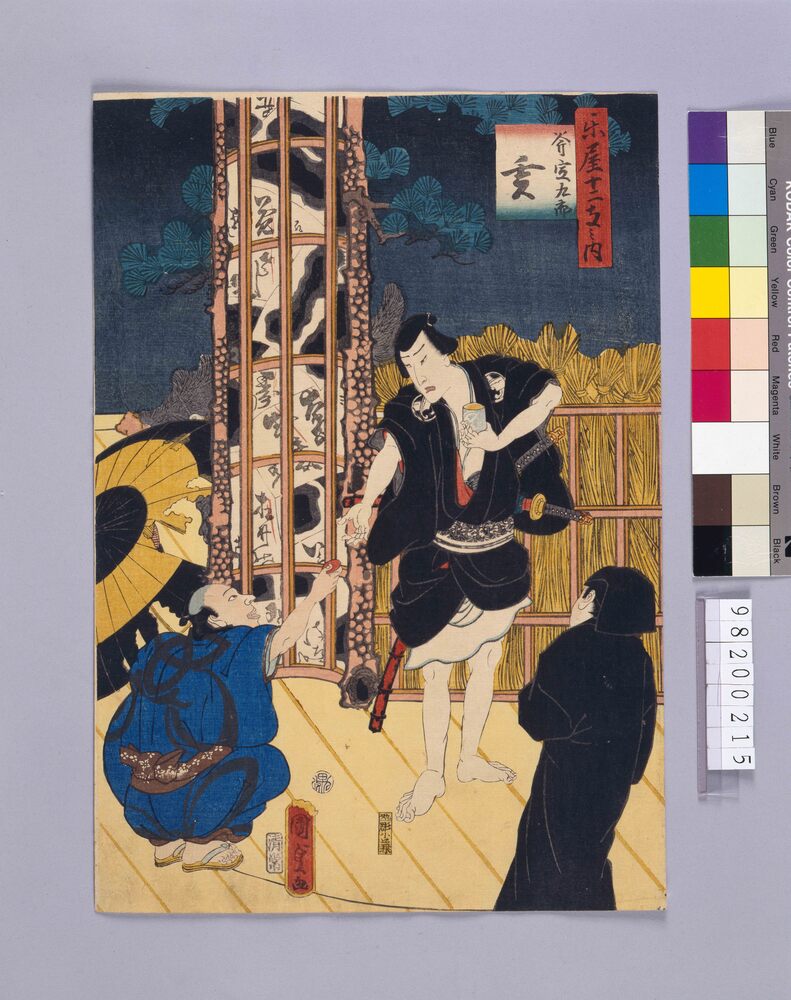 作品画像:楽屋十二支 亥 斧定九郎
