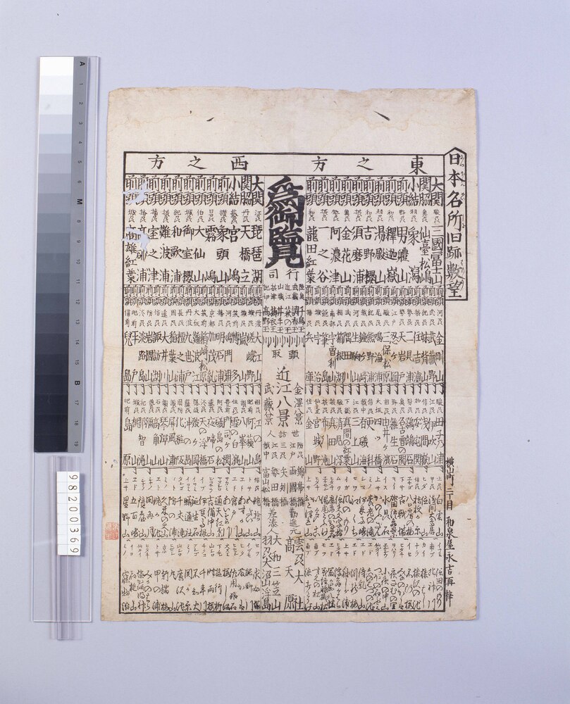作品画像:日本名所旧跡数望