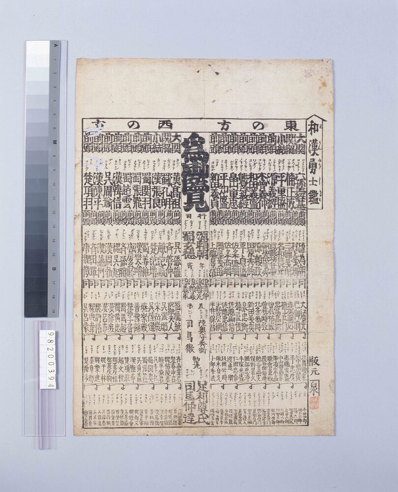 作品画像:和漢勇士鑑