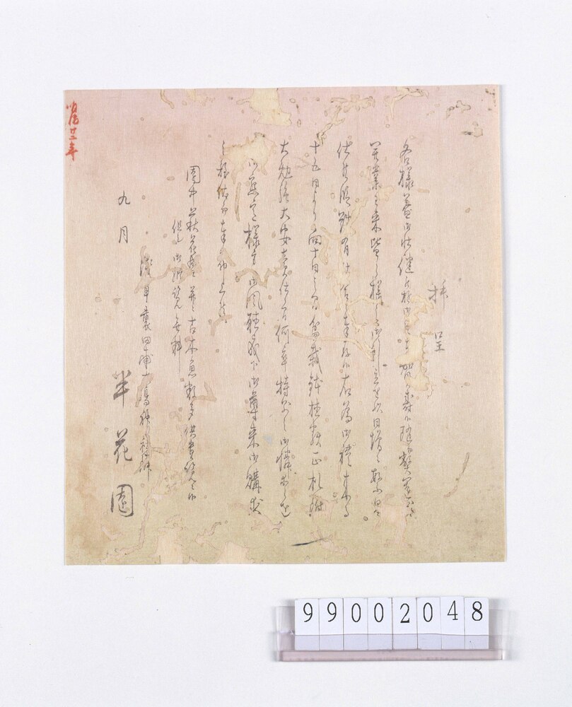 作品画像：盆栽鉢植類引札