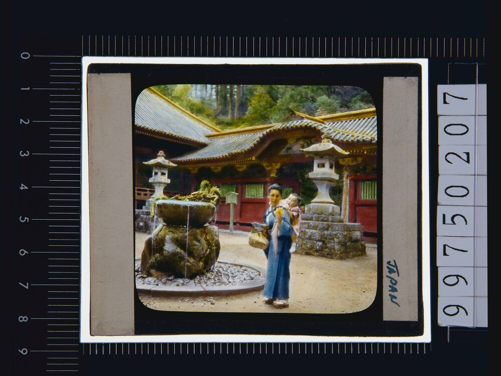 寺(幻燈原板)