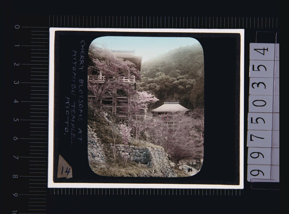 作品画像:京都 清水寺(幻燈原板)
