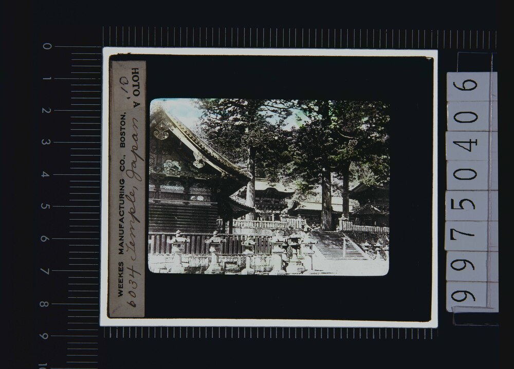 作品画像：日光 東照宮(幻燈原板)