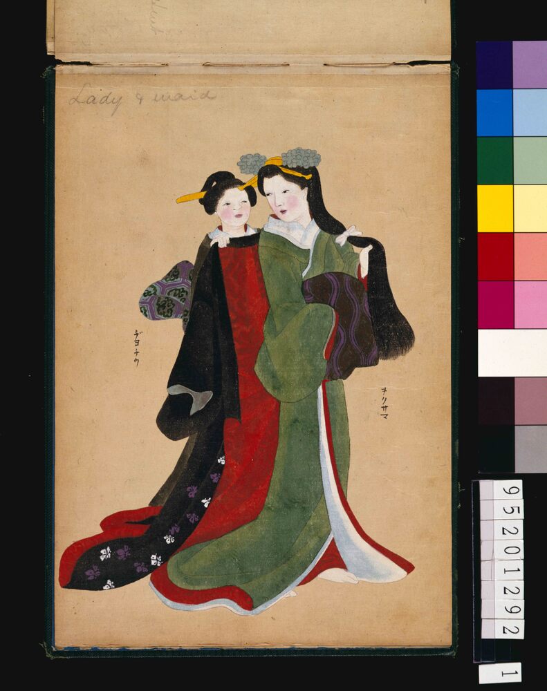 作品画像:洋風日本風俗画帖