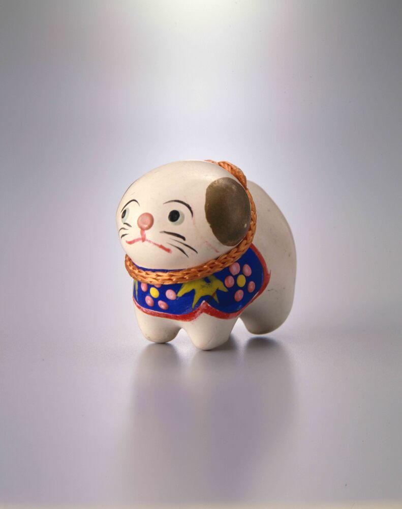 作品画像：土人形 犬