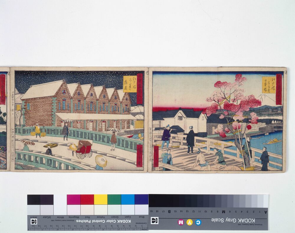 作品画像:画帖 古今東京名所