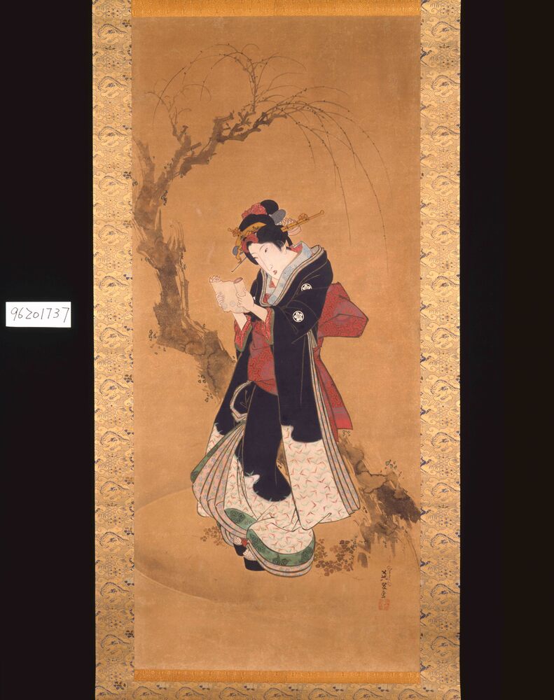 作品画像:四季美人図