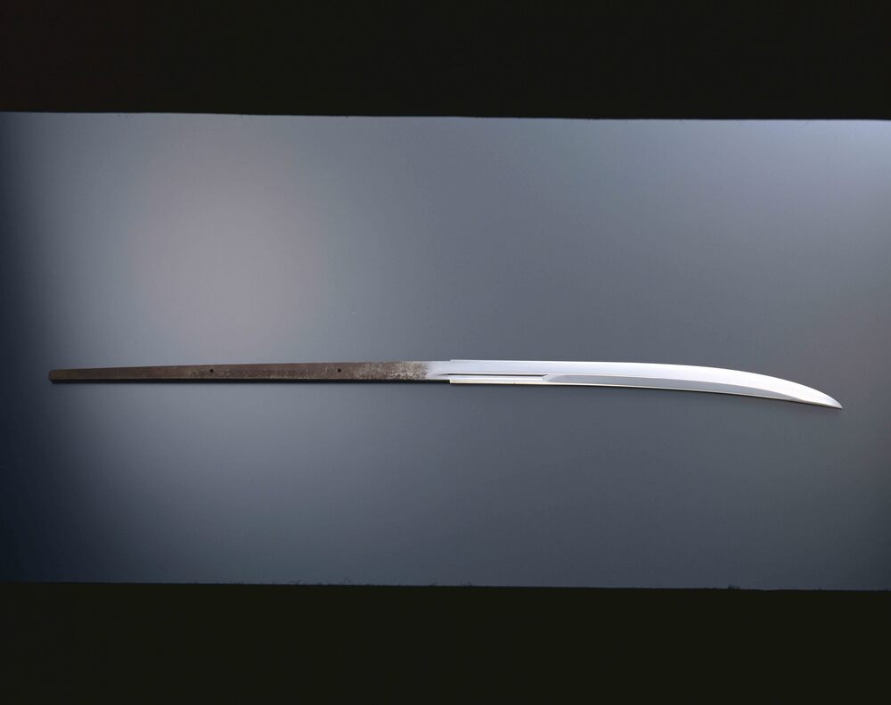 薙刀 銘応菅原#斎需藤原清人於武州江戸造之 文久二年二月日