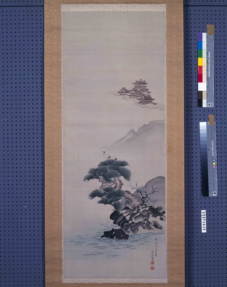 作品画像：蓬来山之図