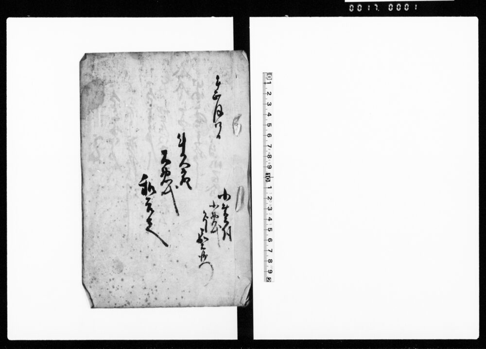 作品画像：（小茎村御用留・前欠）