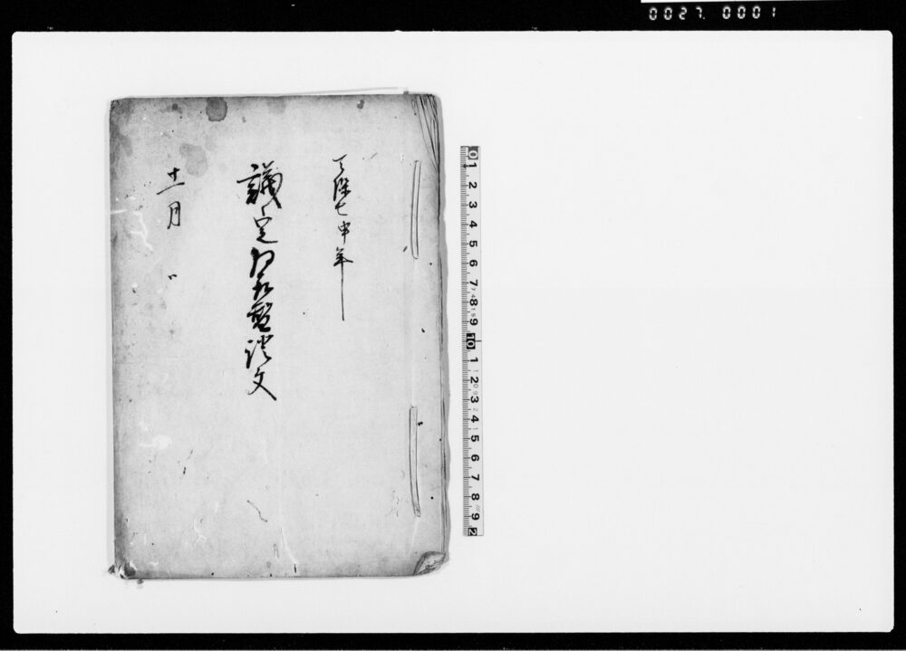 作品画像：議定為取替証文（勝手向御改革御取締及び不如意につき証文写）