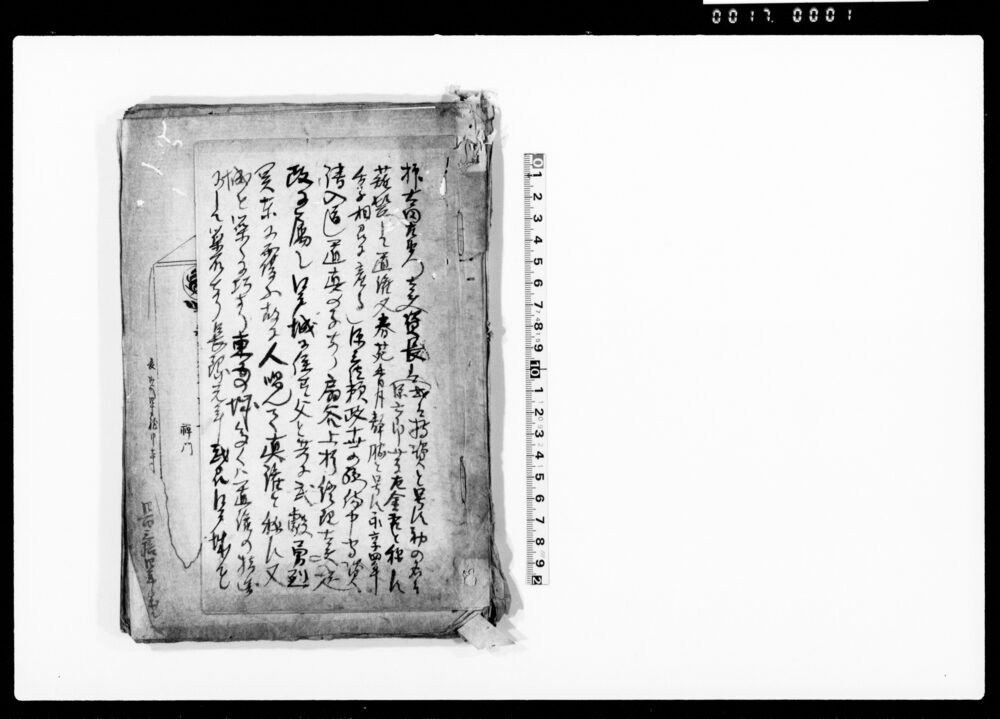 （英国軍鑑ヨリ差出候書翰など異国船関係書類）