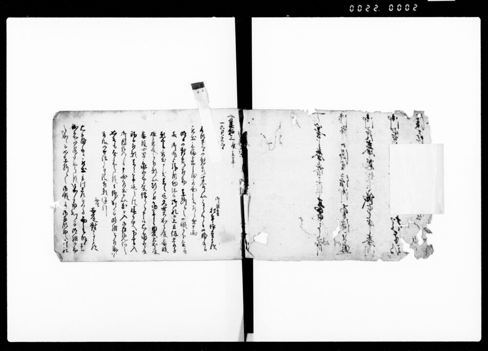 作品画像：（跡式に関する願書・届等類例集）