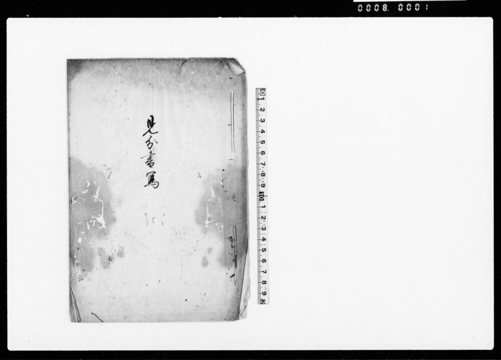 作品画像：見分書写（死人・疵人の見分）