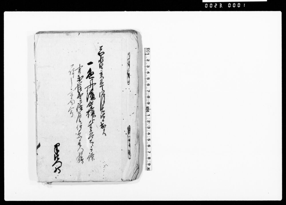 作品画像：一色丹後守様え奉差上候ヶ條書弐拾弐ヶ条　名主伊右衛門壱人相掛候一件之書面写