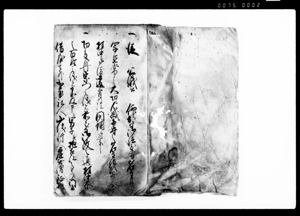 作品画像：上野国利根郡平出村五人組御改帳（小倉小三郎様御知行所）