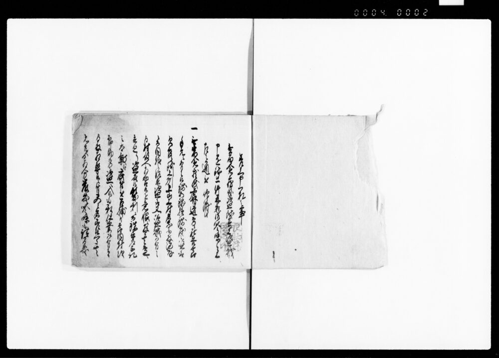 作品画像：御裁許御請証文写　下