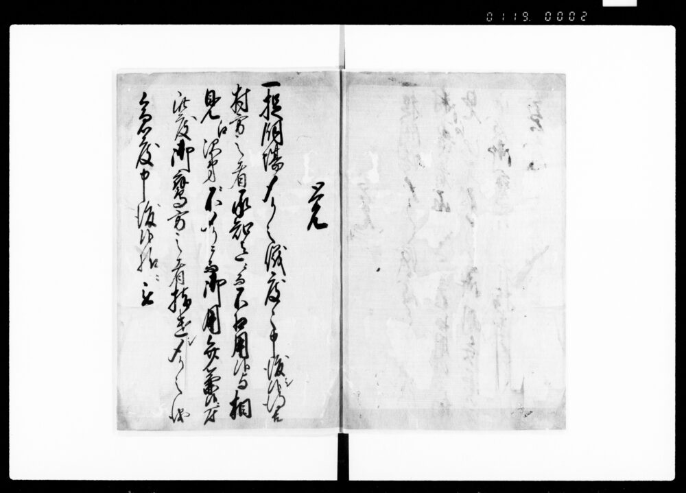 作品画像：御鷹場御吟味御書付下書
