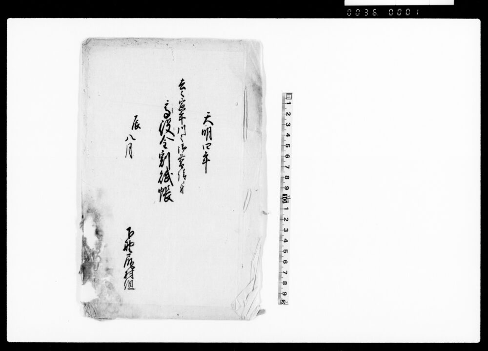 去々寅年川々御普請ニ付高役金割賦帳（下野尻村組）