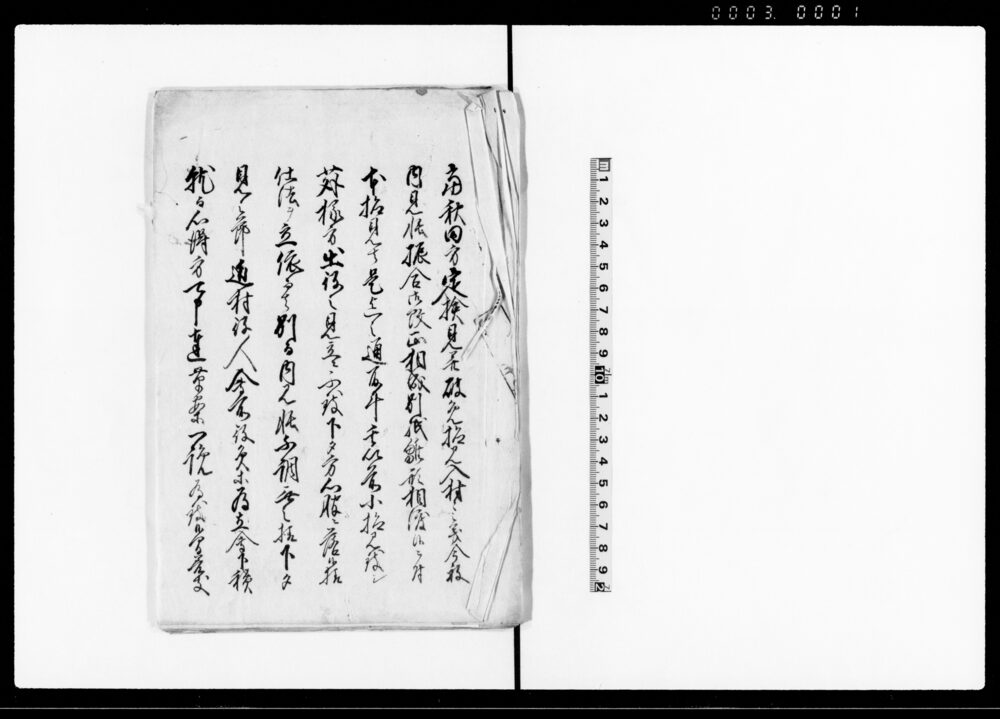 作品画像：（内見帳差出并ニ検見出役等地方心得方書留・前欠）