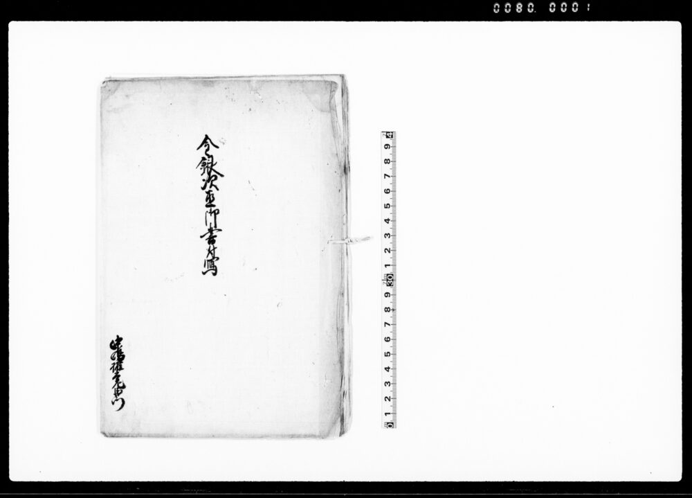 作品画像：金銀吹直御書付写