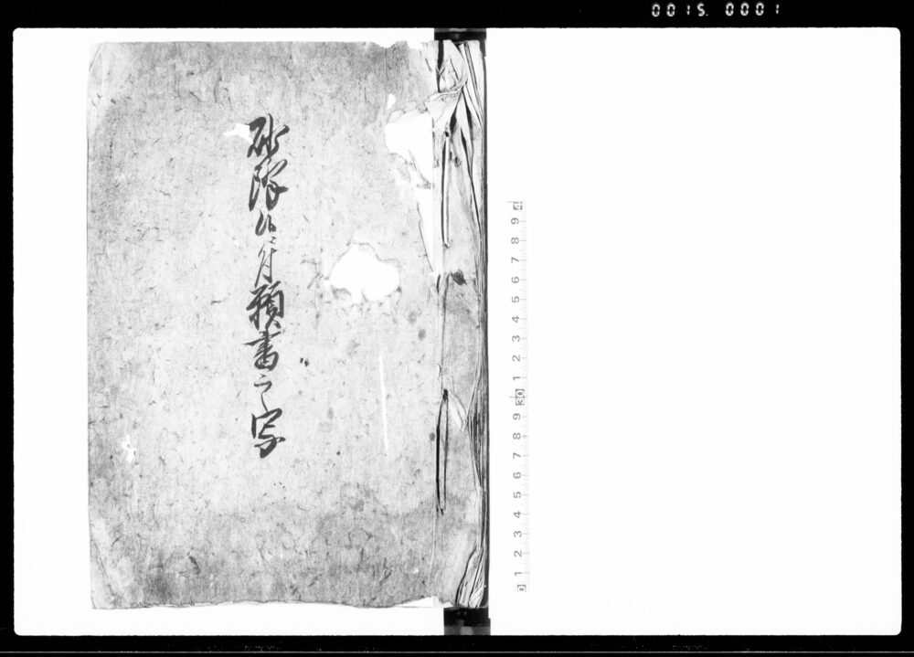 作品画像：砂降候ニ付願書之写（上野国緑野郡中大塚村にて信州浅間山焼出しの件）