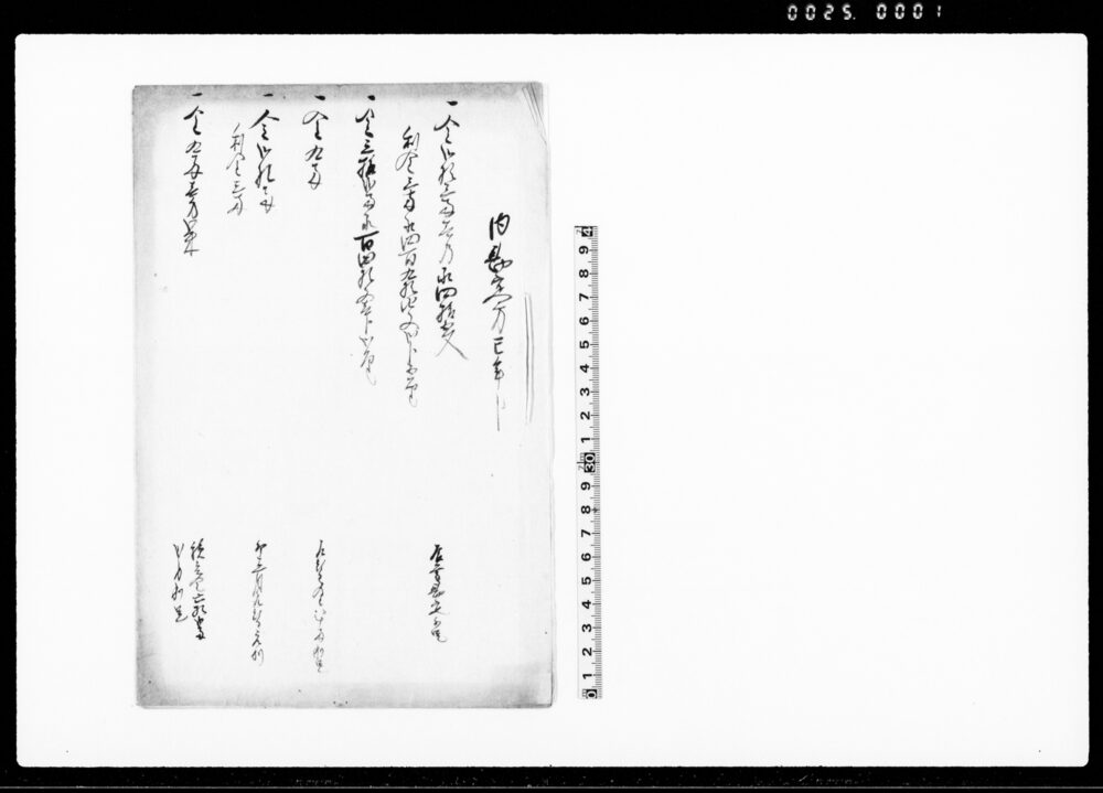 作品画像：内勘定方巳年分（勘定方金銭書上）