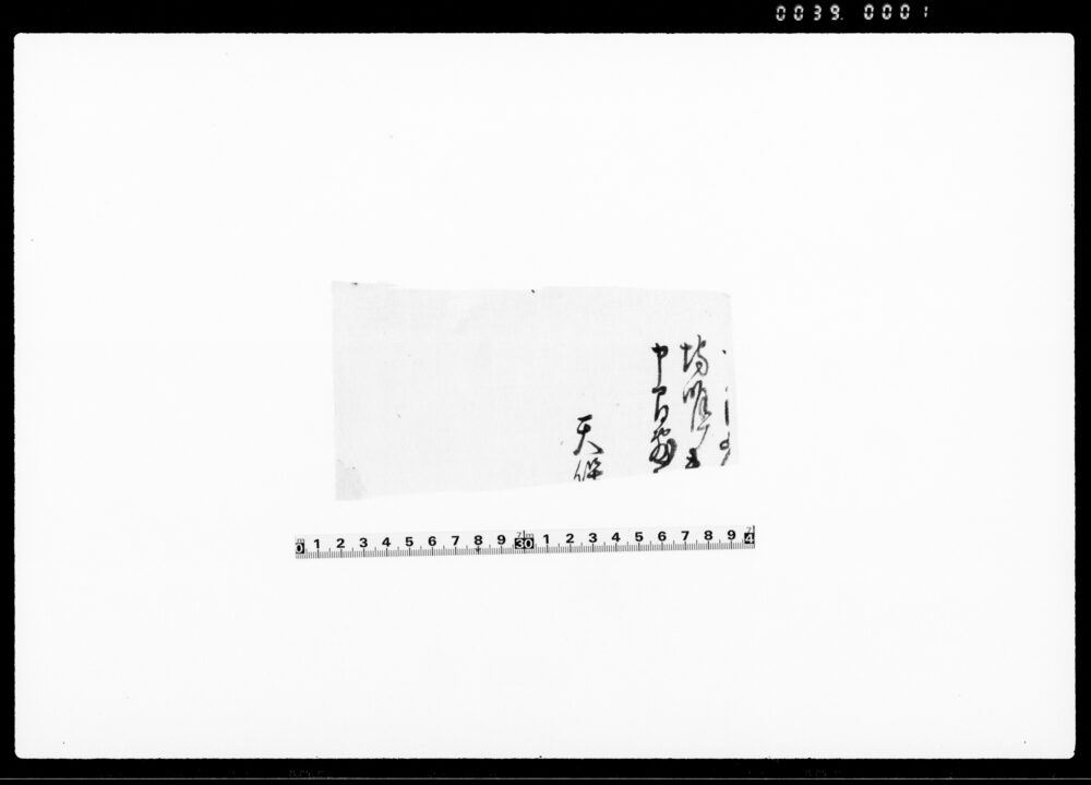 作品画像：常陸国鹿島郡汲上村文書（包紙・断簡）他