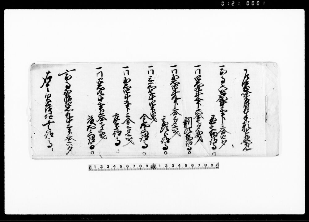 作品画像：乍恐以書付奉願上候覚（困窮百姓等御救願上につき）