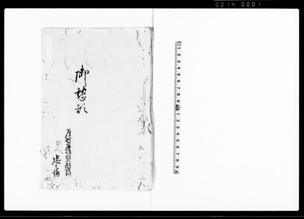 作品画像：御愁願（当村名主方乱妨狼藉など不法仕向の旨吟味願）