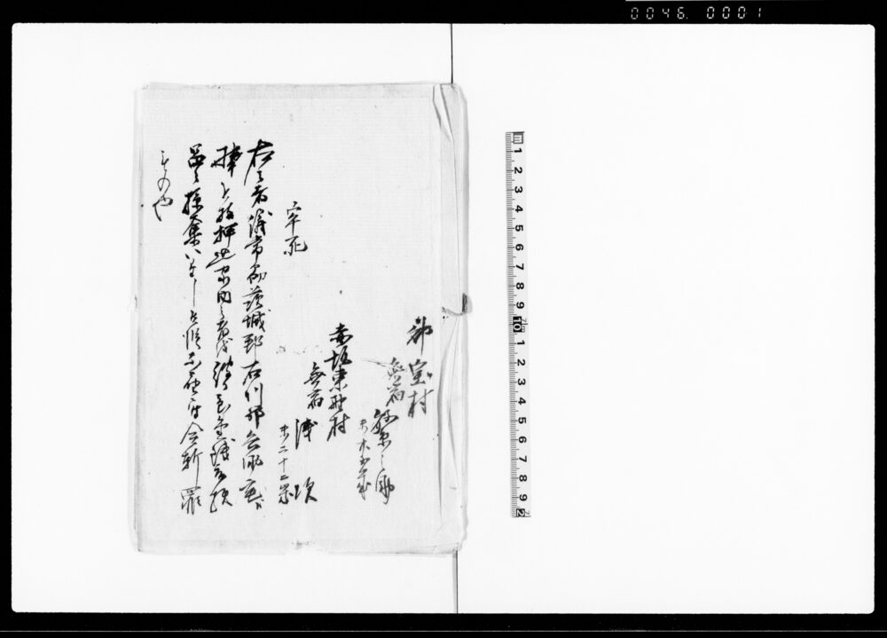 作品画像：（罪人仕置書付）