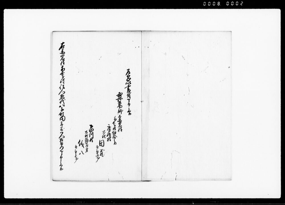 作品画像：今般御進発ニ付御府内御備向御手薄ニ付兵賦人被差出方被仰触組合村々申合兵賦名前取極帳