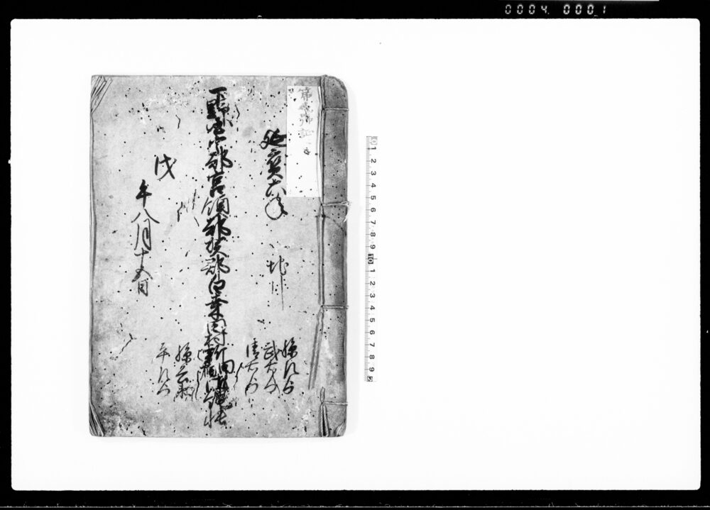 作品画像：下野国宇都宮領都賀郡白桑田村新田畑御縄帳