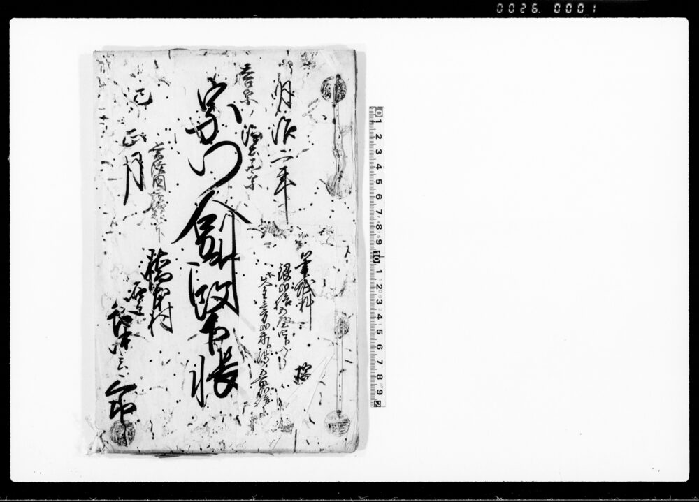 作品画像：天台宗浄土真宗宗門人別御改下帳