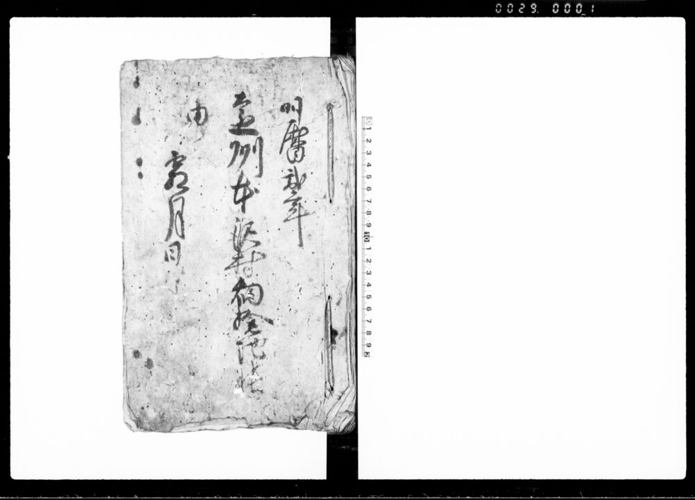 作品画像：遠州本沢村畑検地帳