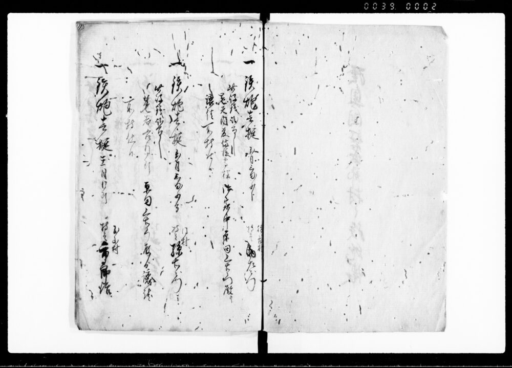 作品画像:陸奥国磐城郡村々鉄炮帳