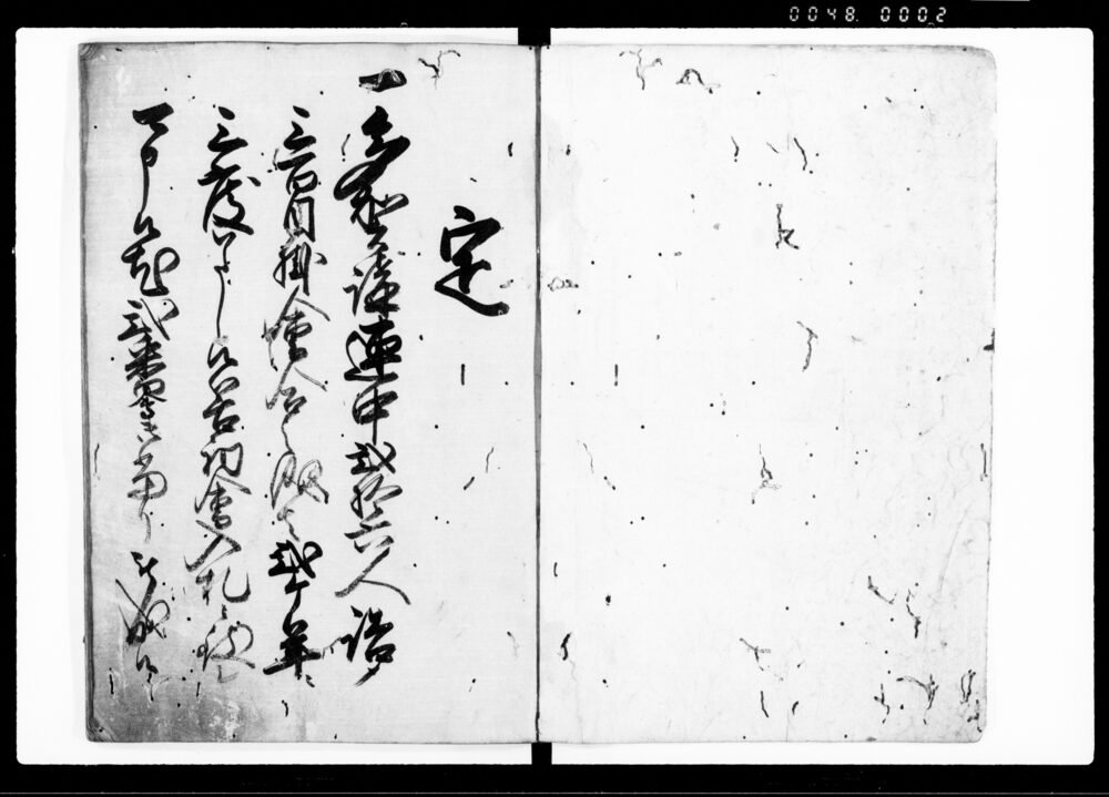 作品画像：多賀講連名帳