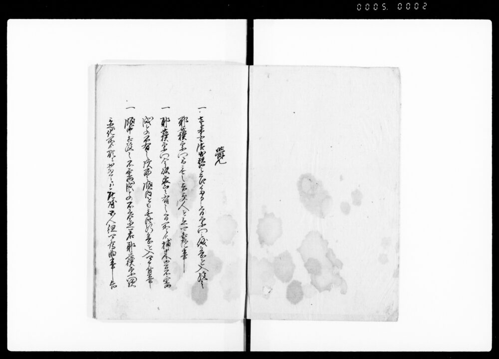 武蔵国埼玉郡本川俣村宗門人別帳