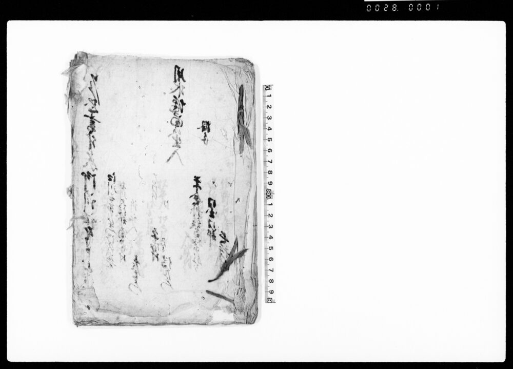 作品画像：乍恐書付を以御訴訟奉申上候（金目川用水堰留出入につき添使願）
