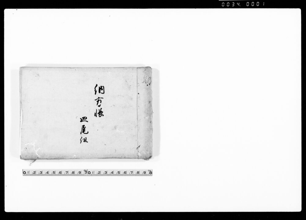 作品画像：納方帳皿尾組（皿尾村ほか16ヶ村分年貢・小物成）