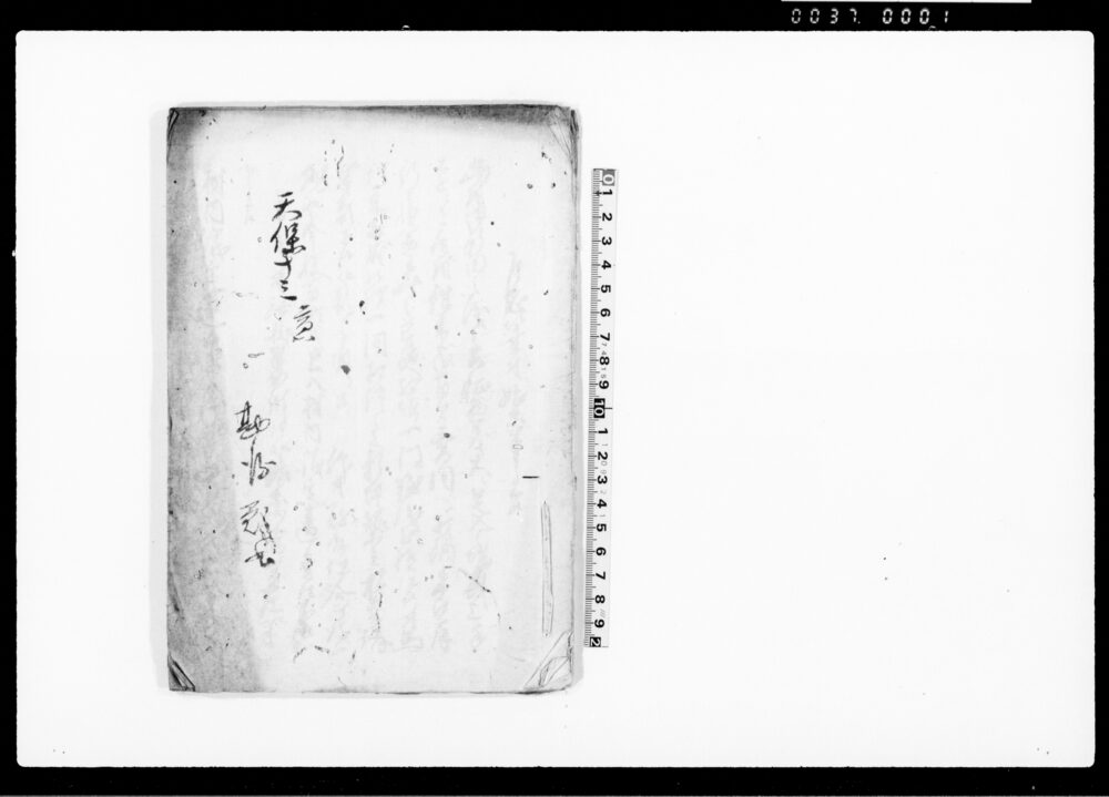 作品画像：乍恐以書付始末奉申上候（当月御新田の儀一同難儀につき）