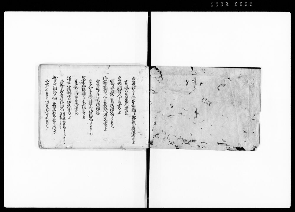 作品画像:(諸文書書付)