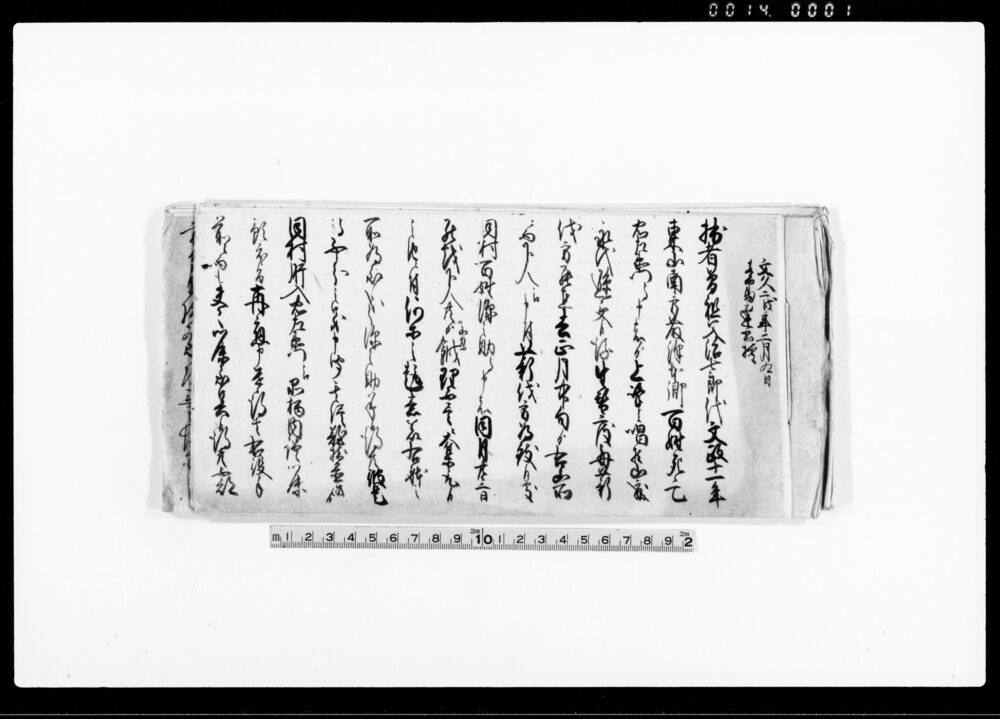 作品画像：（御百姓相続相立候様被成下度に付　願書　留）