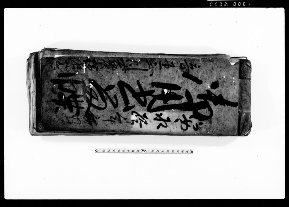 作品画像：御用書留帳（信濃国安曇郡塩嶋新田村）