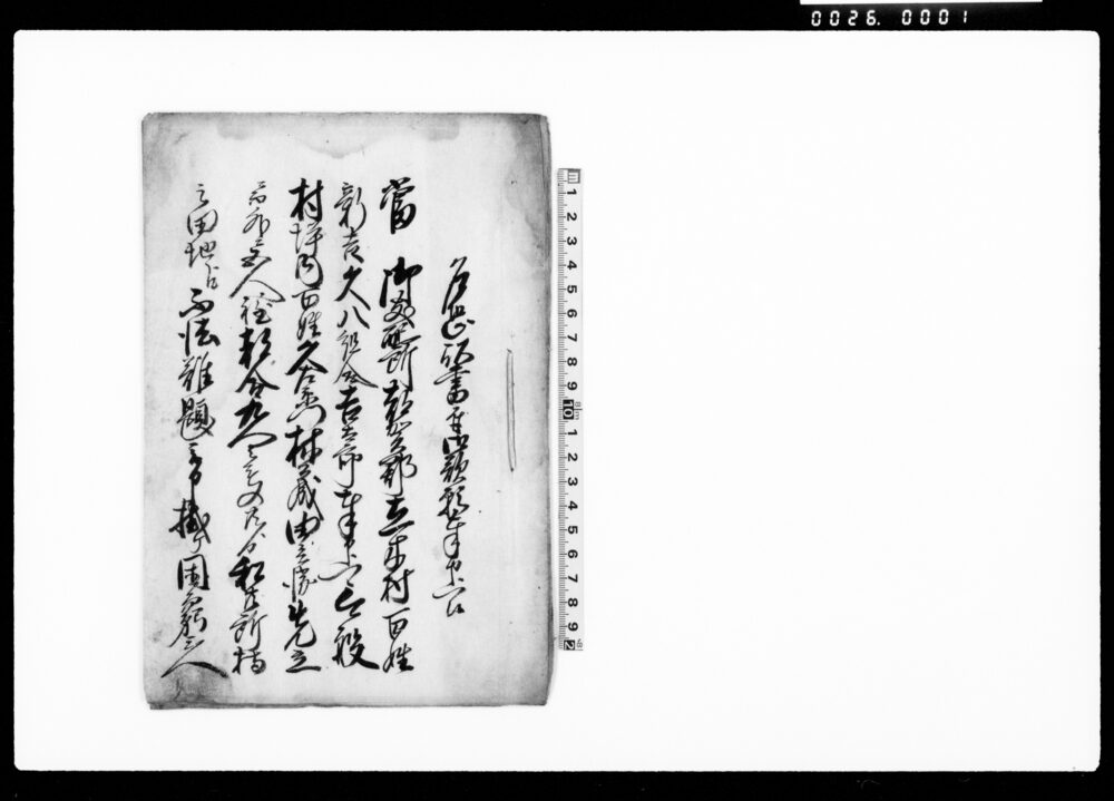 作品画像：乍恐以書付御歎願奉申上候（立木村百姓新吉他8名村坪内百姓所持の田地へ不法難題困窮を申し掛けられるにつき差し添え願い上げ）