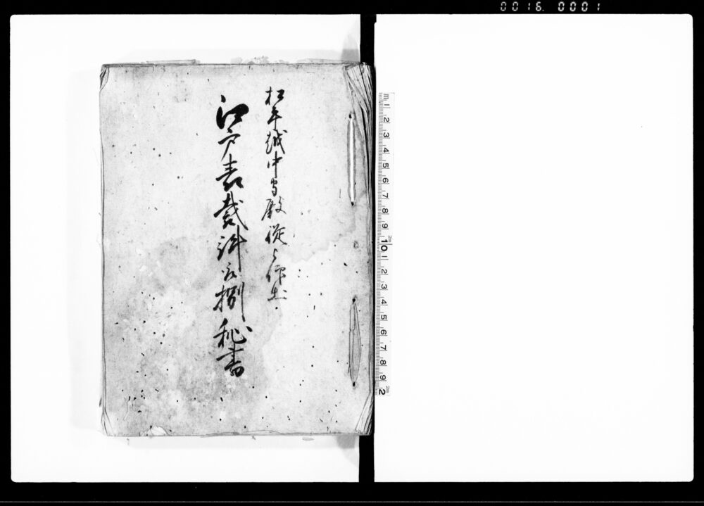 作品画像：江戸表裁許取捌秘書