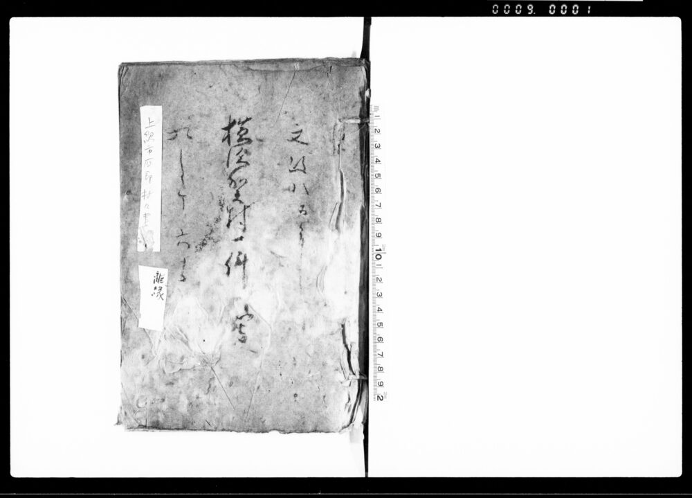 作品画像：横須賀村一件写（新治郎女房家出につき一件）