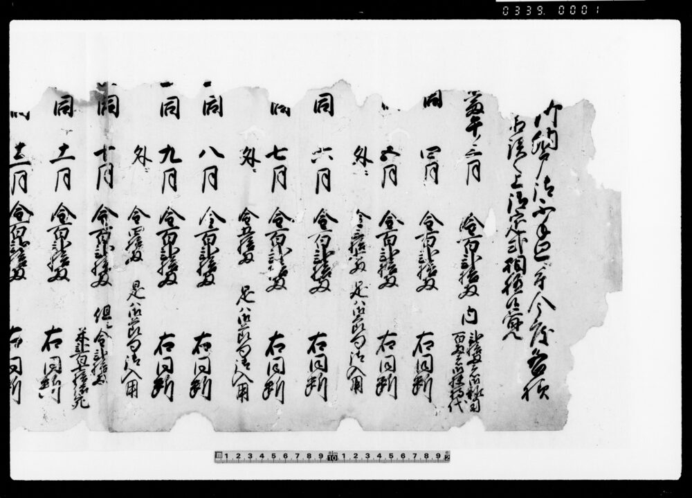 作品画像：御納戸御不手廻ニ付今度各様相談之上御定式相極候覚（御納戸入用金割付之通差上事） 他